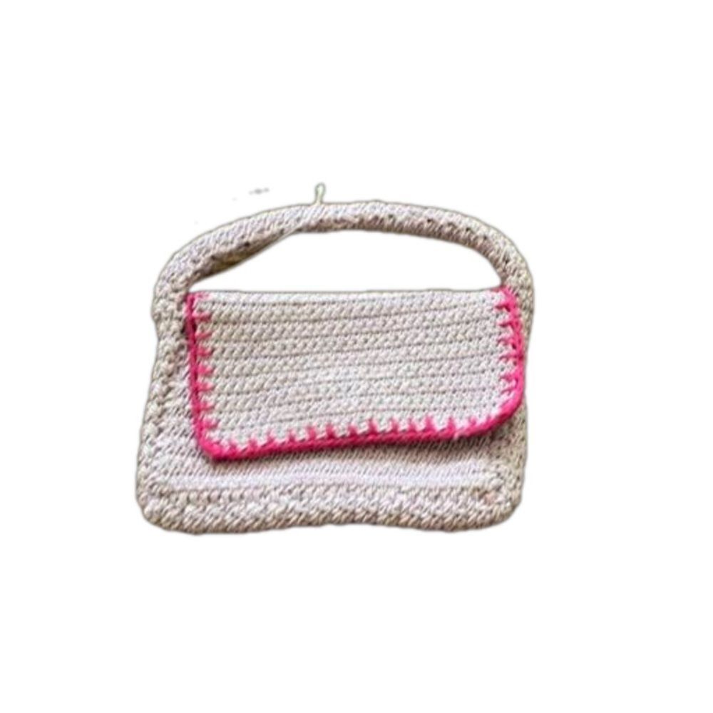 Urban Outfitters NWOT Crochet pink Mini Bag Purse